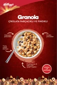 Kellogg’s Granola Çikolata Parçacıklı Ve Fındıklı 250g,%44 Yulaf Ezmesi,lif Kaynağı,kahvaltılık - 4
