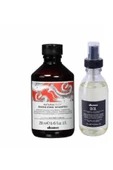 DAVİNES Energizing Shampoo 250ml+oı Oil - Tüm Saç Tipleri Için Saç Bakım Yağı 135 Ml - 1