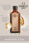OMEGA PLUS Argan Saç Bakım Yağı 95 ml - Doğal Işıltı Ve Onarıcı Bakım thumbnail 1