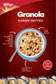 Kellogg Karışık Meyveli Granola 340 Gr,%45 Yulaf Içerir,lif Kaynağı,%20 Kurutulmuş Meyve - 2