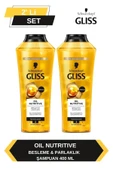 Oil Nutritive Şampuan 400ml x 2'li Set - 1