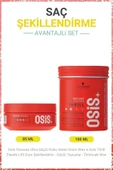 OSİS Flexwax Ultra Güçlü Doku Veren Krem Waxı 85ml & Osis Thrill Elastik Lifli Gum Şekillendiricisi 100ml thumbnail 1