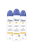 Kadın Sprey Deodorant Original 1/4 Nemlendirici Krem Etkili 150 ml X3 Adet - 2