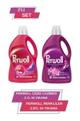 Sıvı Çamaşır Deterjanı 2x3L (95Yıkama) Renkli+Çiçek Cazibesi (2'li set) - 1