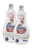 Yumuşatıcı Konsantre Sensitive 1.440ml 60 Yıkama X2 Adet - 1