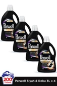 Perwoll Hassas Bakım Sıvı Çamaşır Deterjanı 4 X 3l  200 Yıkama  4 Siyah Giysiler İçin thumbnail 1