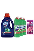 Yüzey Temizleyici Çam 1500 ml + Domestos Dağ Esintisi Çamaşır Suyu 750 ml x 3 - 8