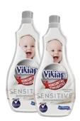 Viking Yumuşatıcı Konsantre Sensitive 1440ml 60 Yıkama 2 Adet - 1
