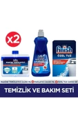 Finish Temizlik ve Bakım Seti ( Parlatıcı 400 ml + Makine Temizleyici Sıvı 250 ml + Tuz 550 g) x 2 thumbnail 1