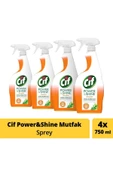 Power & Shine Mutfak Sprey 750 ml - 4'lü Paket thumbnail 1