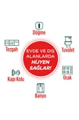 Krem Yüzey Temizleyici Çamaşır Suyu Katkılı Ultra Hijyen 675 ml 4 Adet - 6