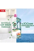 Krem Yüzey Temizleyici Mutfak Ve Banyo Için Frezya Ve Müge Çiçeği Kokulu 1500 ml 2 Adet - 3