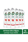 Krem Yüzey Temizleyici Çamaşır Suyu Katkılı Ultra Hijyen 450 ml 6adet thumbnail 1