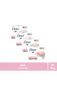 Beauty Cream Bar Katı Güzellik Sabunu Pink Nemlendirici Etkili 90 G X4 Adet - 1