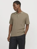 Jack Jones Cooper Knıt Triko Polo Yaka Erkek Tişört 12271483 - 2