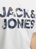 Jack Jones Ebran Logo Erkek Tişört 12268127 thumbnail 4
