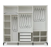 KİEV MDF BAZALI YATAK ODASI TAKIMI thumbnail 5