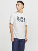 Jack Jones Ebran Logo Erkek Tişört 12268127 thumbnail 2