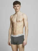 Jack Jones Solıd 12 Li Paket Erkek Boxer 12189935 - 2