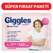 GİGGLES KADIN MESANE PEDİ YOĞUN 120 ADET - 1