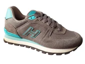 HAMMER JACK 19250 GRİ TURKUAZ COMFORT CASUAL SPOR AYAKKABISI - 2