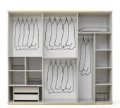 CEVAHİR MDF BAZALI YATAK ODASI TAKIMI thumbnail 5