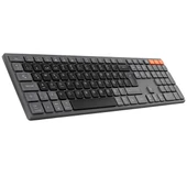 Everest KB-2610 Siyah/Gri 2.4G+BT1+BT2 üçü bir arada 3 in 1 Q Kablosuz klavye thumbnail 1