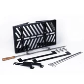 Orcamp Grilon Ateş Üstü Izgara Şiş Piliç Çevirme Aparatlı - 2