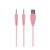 Snopy SN-GX82 PINKY Pembe 3,5mm Gaming Oyuncu Mikrofonlu Kulaklık - 5