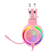 Snopy SN-GX82 PINKY Pembe 3,5mm Gaming Oyuncu Mikrofonlu Kulaklık - 4