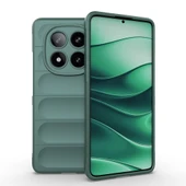 Xiaomi Poco X7 Kılıf Esnek TPU Oyuklu Arka Yüzey Tasarımlı Etnik Silikon Kapak - 4