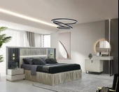 ADEN MDF BAZALI YATAK ODASI TAKIMI thumbnail 2