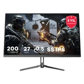 FAZEON X27F200 27" 200Hz 0.5ms HDMI DP HDR FreeSync G-Sync FHD SS IPS Gaming Monitör - 1