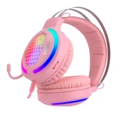 Snopy SN-GX82 PINKY Pembe 3,5mm Gaming Oyuncu Mikrofonlu Kulaklık - 3