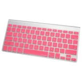 Apple Magic Keyboard-1 Klavye Koruyucu Silikon Kılıf Türkçe Q Baskılı (US to TR) A1314 A1242 ile Uyumlu - 8