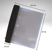 Derin Stok® Kitap Arası Okuma Işığı Led Panel Kitap Okuma Lambası - 7
