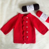 La Mia Baby Cotton Kırmızı El Örgü İpi - L033 - 33634 - 4