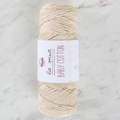 La Mia Baby Cotton Krem El Örgü İpi - L002 - 33636 - 1