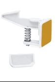 Derin Stok® Bebek Çocuk Güvenliği Korumalı Yapışkan Çekmece ve Dolap İçin Tutucu Gizli Güvenlik Kilidi - 5