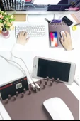 Derin Stok® Cep Telefonu Tutucu Standlı Mouse Pad - 10