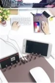 Derin Stok® Cep Telefonu Tutucu Standlı Mouse Pad - 2