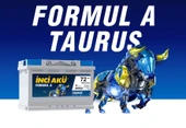 İnci Formul A Taurus 12 V 72 Ah 700 Cca En Akü - 1