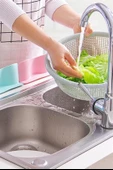 Derin Stok® Vantuzlu Kauçuk Sıvı Su Sızdırmaz  Mutfak Banyo Duş Bariyeri Lavabo Kenar Tutucu Set - 10