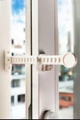 Derin Stok® Bebek Çocuk Evcil Hayvan Güvenlik Ayarlanabilir Koruyucu Pencere Havalandırma Kilidi - 5