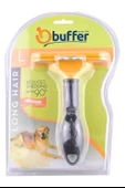 Derin Stok® 23 KG Üzeri Uzun Tüylü Köpekler İçin Tüy Toplayıcı Ergonomik Tarak - 6