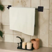 Derin Stok® Kendiliğinden Yapışkanlı Siyah Çubuk Havluluk - 1