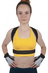 Futuristic Design Sporcu Dik Duruş Korsesi  Profesyonel Medikal Ortopedik Sırt Kamburluk Önleyici Sporcu Korsesi thumbnail 5