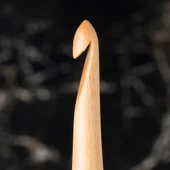La Mia Whitewood 4 mm 15.5 cm Ahşap Yün Tığ - 2
