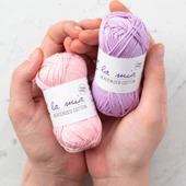 La Mia Mini Mercerized Cotton 20li Paket Renkli El Örgü İpi - 33825 - 4