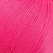 La Mia Lux Mercerized Cotton Fuşya El Örgü İpi - 35 - 33746 - 2
